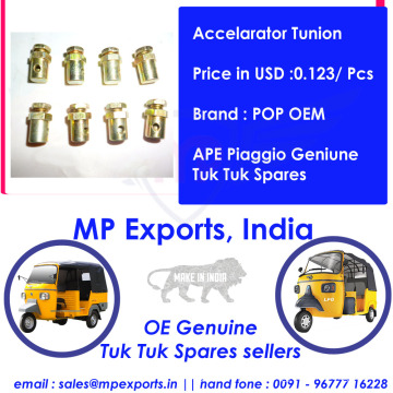 Ape Piaggio Tuk Tuk Spares Accelarator tunion